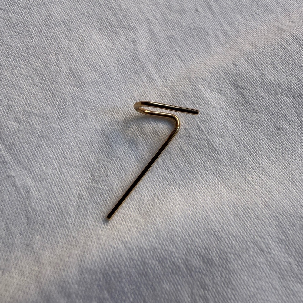 Gold Earrings - Picture 3 of 6